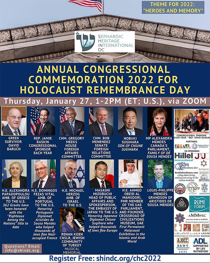 Congressional Holocaust Commemoration 2022