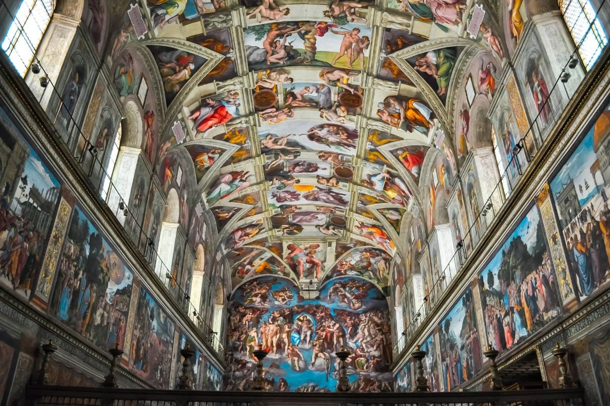 Sistine Chapel Fresco Painting