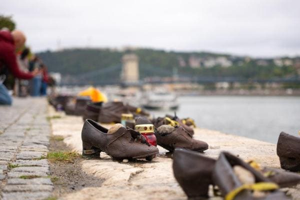 Shoes on the Danube Bank