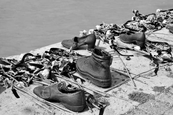 Shoes on the Danube Bank