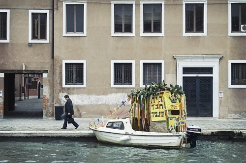 Public Sukkah in Venice